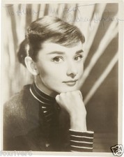 AUDREY HEPBURN Signed