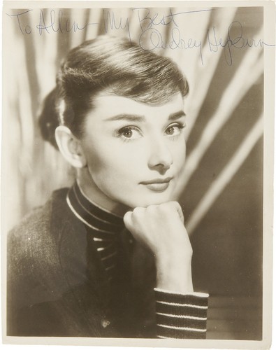 Audrey hepburn signed - audrey,