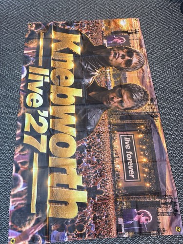 Oasis flag knebworth - oasis,