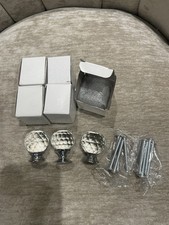 Door Knobs, Clear Crystal 