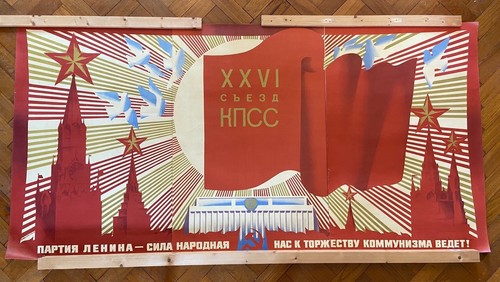 Original soviet triptych - original,