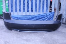 AUDI A4 B7 ESTATE S LINE REAR BUMPER BLACK L8 / Z9Y 2005 - 2008