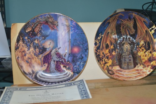 Fantasy art plates featuring - art,