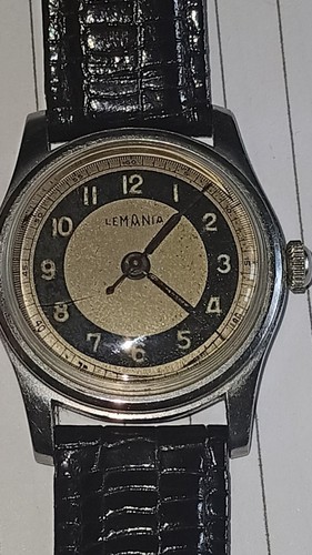 Vintage lemania bullseye - lemania,