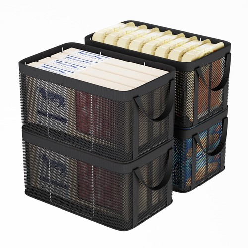 Freezer organizer bins - bins,, 4