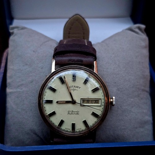 Vintage 1970s 9ct gold rotary - vintage,