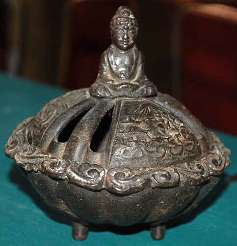 Antique chinese footed - antique,