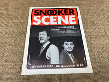 SNOOKER SCENE SEPTEMBER 1982