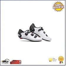Sidi Ergo 5 Cycling Road Racing Bike Shoes White Black Size 44