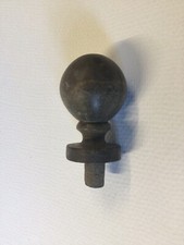 Antique Wooden Finial /Top Reclaimed Turned Cabinet Clock Dowel Fit Salvaged