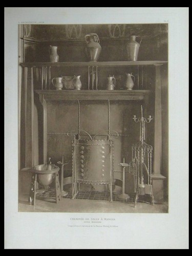 Waring gillow fireplace - waring,