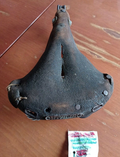Very old saddle - very, leather