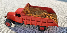 1950s Red Dinky 25 Series Hybrid Tipper Truck Lorry Code3 A ONE OFF Beautiful