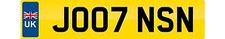 Johnson number plate private - johnson,