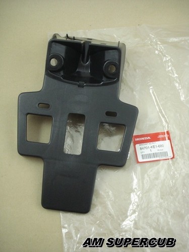 Bracket number plate - number, honda