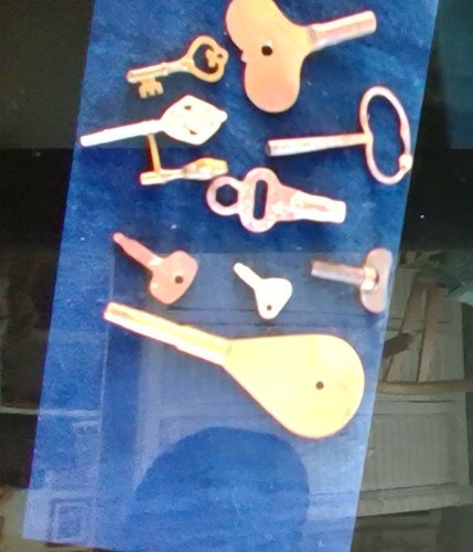 Old vintage keys job - old,