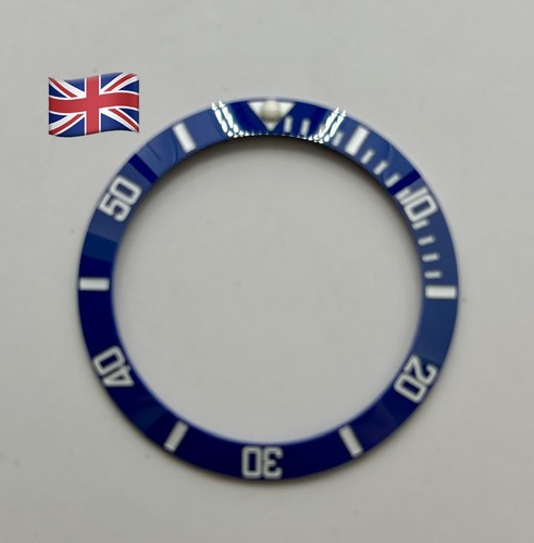 Ceramic blue smurf bezel - ceramic,