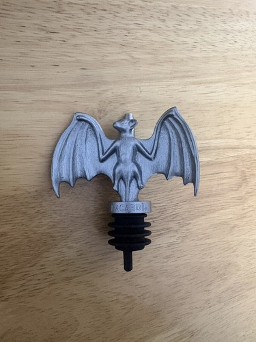 Pewter bacardi bat - bacardi, logo