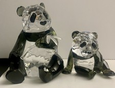 Swarovski Panda Mom & Cub