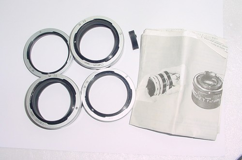 Canon extension tube set - tube, m
