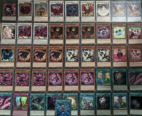 Yugioh black rose - black, dragon