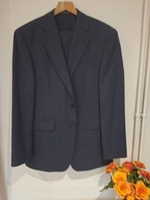 Charles Tyrwhitt Blue/ Grey Suit. Pure Wool, Size 38 Short.