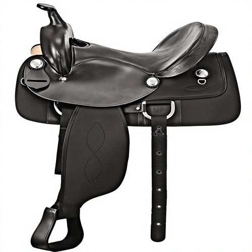 New western saddle synthetic - saddle,