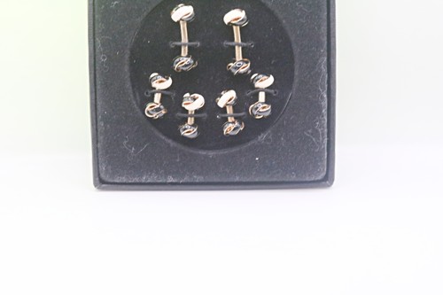 Set knot black white - ,