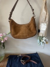 Fairfax & Favor tan suede &