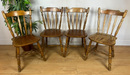 Set four vintage pine - four,