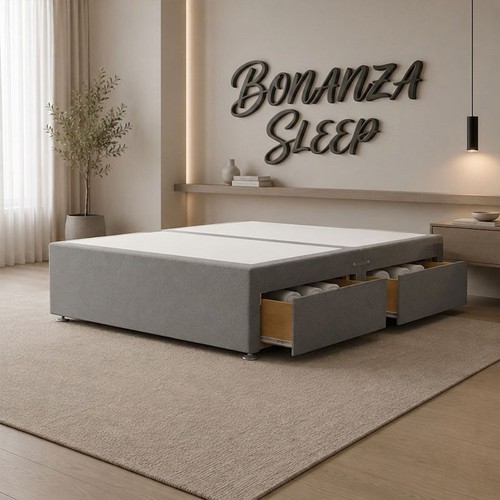 New divan bed base - new, plush