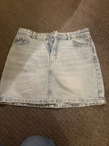 Denim skirt - denim,
