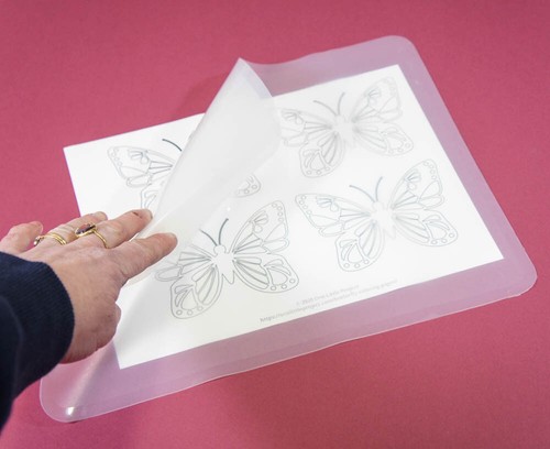 Transparent silicone baking - transparent,