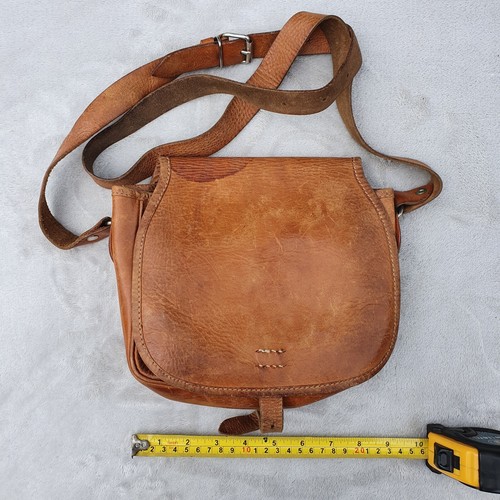 Vintage leather handbag - leather,