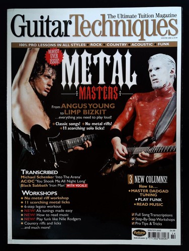 Guitar techniques magazine - guitar,