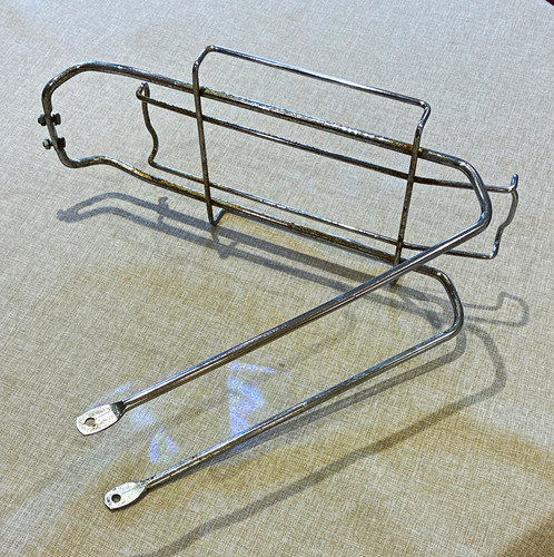 Rear bicycle carrier rack - bicycle,