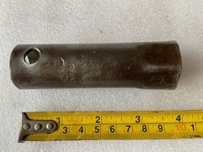 JENBRO 9/16 WHITWORTH BOX SPANNER TUBE SOCKET WRENCH VINTAGE SPARK PLUG TOOL