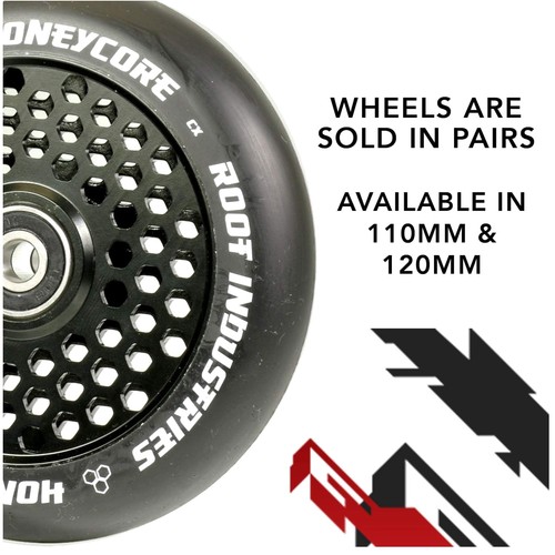 Honeycore 110mm scooter wheels - 110mm,