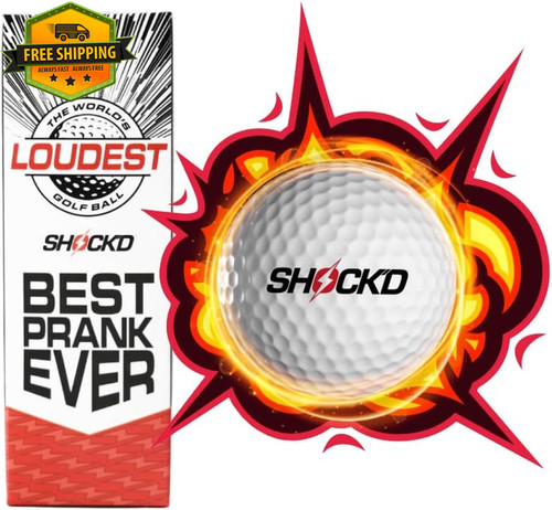 Loud prank golf balls - loud,