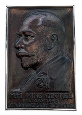 George V Bronze Portrait