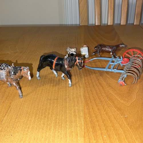 Britains lead horses figures - horses,