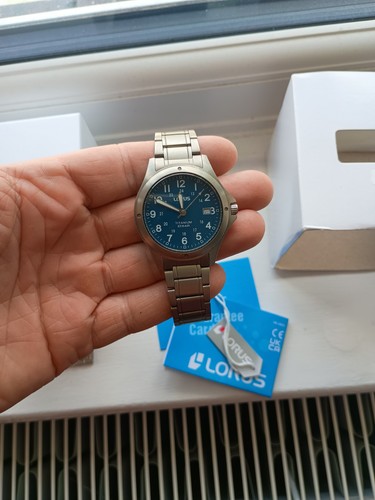 Lorus gents titanium watch - lorus,
