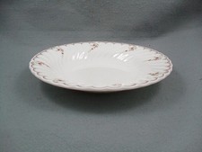 Wedgwood Pink Garland Rimmed Bowl
