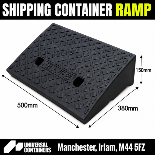 Shipping container ramp - container,