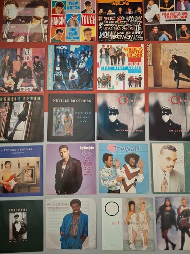 Mixed vinyl singles n - 7',