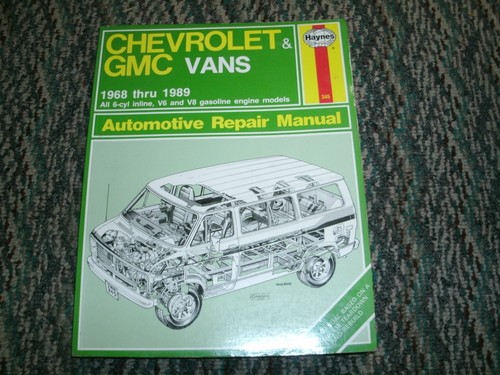 Haynes chevrolet gmc vans 1968 - chevrolet,