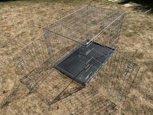 Large metal dog pet - large,