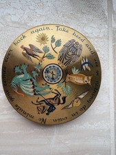 Antique Vintage Liberty Of London Makeup Power Compact - The Liberty Clock