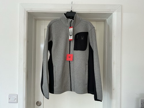 Mens spyder fleece - spyder, zip