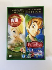 Tinkerbell and Peter Pan DVDs